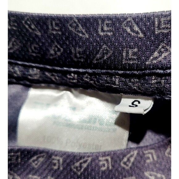 Little Caesars Pizza Employee Uniform Work Shirt ALL Over Print Unisex Small EUC - Picture 8 of 8